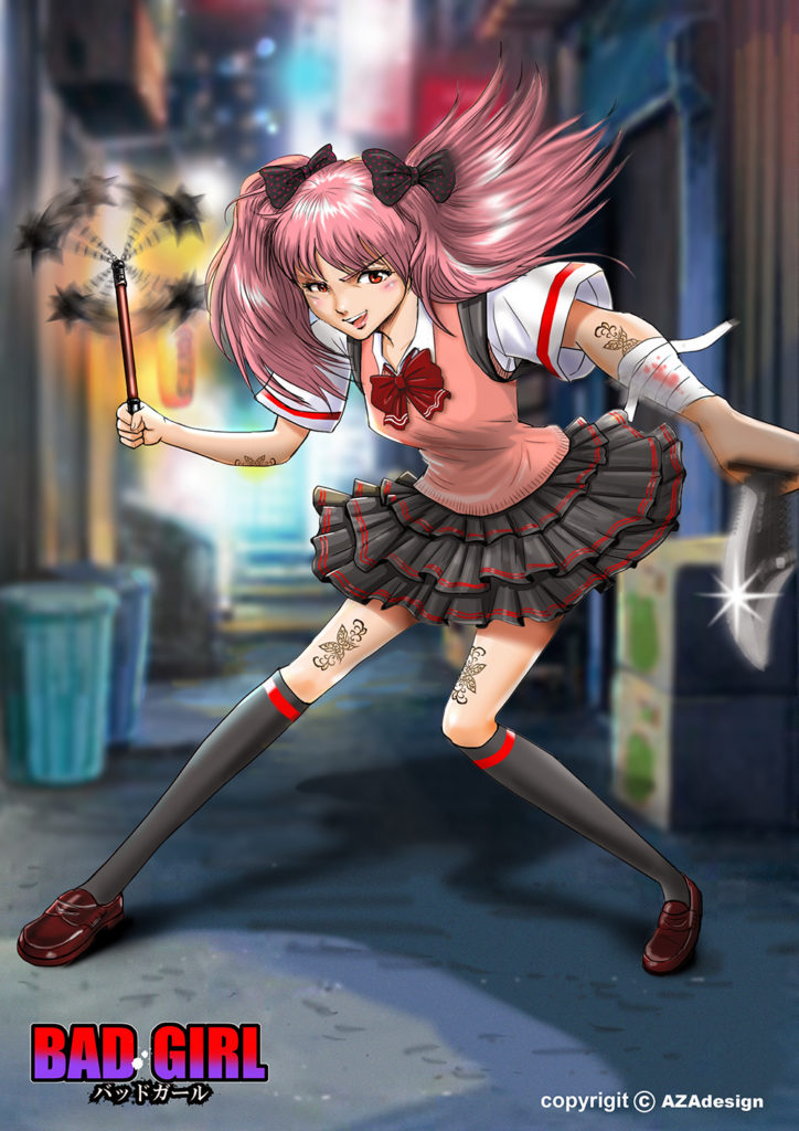 BAD GIRLイラスト