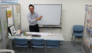 似顔絵教室会場