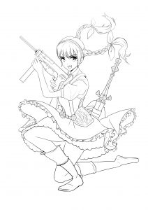 イラスト 線画