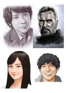 AZA似顔絵